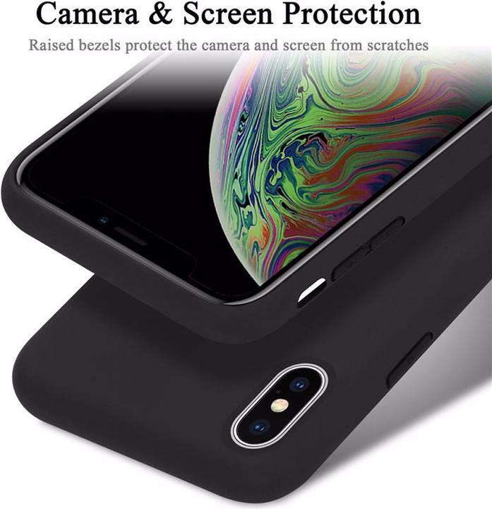Immagine prodotto Cadorabo Copertura della cassa del silicone liquido TPU (Apple iPhone XS Max)