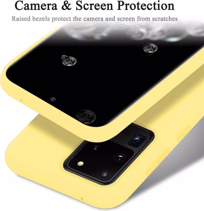 Immagine prodotto Cadorabo Copertura della cassa del silicone liquido TPU (Samsung Galaxy S20 Ultra)