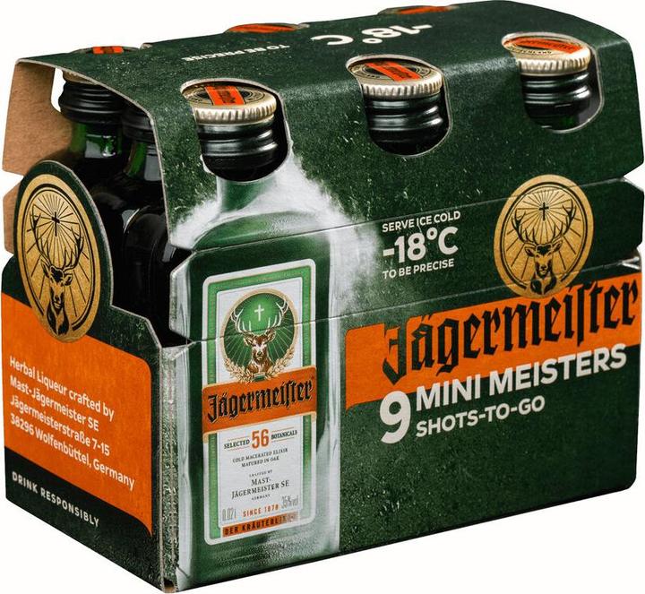 Produktbild Jägermeister Jgermeister 35% (1 x 2 cl)