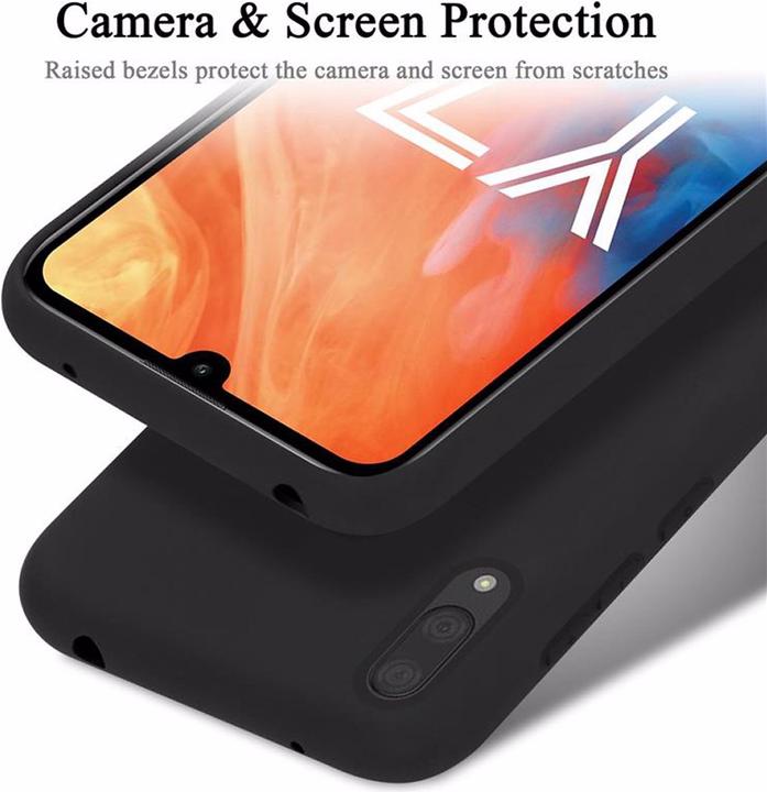 Immagine prodotto Cadorabo Copertura della cassa del silicone liquido TPU (Huawei Y7 Prime (2019), Huawei Y7 (2019))