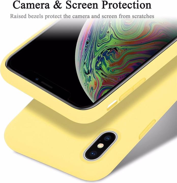 Immagine prodotto Cadorabo Copertura della cassa del silicone liquido TPU (Apple iPhone XS Max)