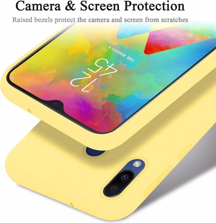 Immagine prodotto Cadorabo Copertura della cassa del silicone liquido TPU (Samsung Galaxy M20)