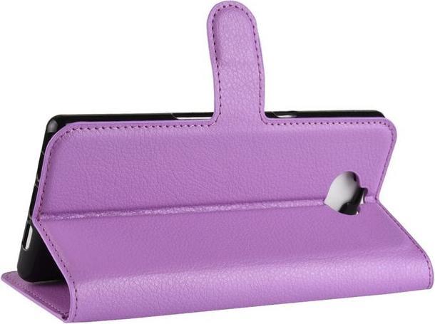 Actual product image MU Classic Litchi Leather Bookcover Series (Sony Xperia 10 Plus)