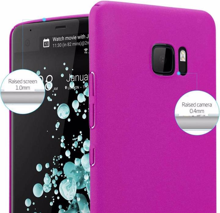Productafbeelding Cadorabo Harde kaft Frosty Cover (HTC U Ultra)