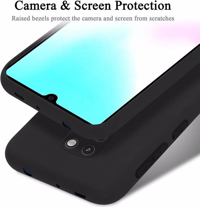 Actual product image Cadorabo TPU Liquid Silicone Case Cover (Mate 20)