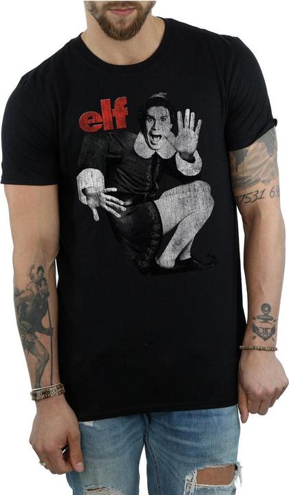 Immagine prodotto Elf Mono Distressed Poster Maglietta Uomo (XL)
