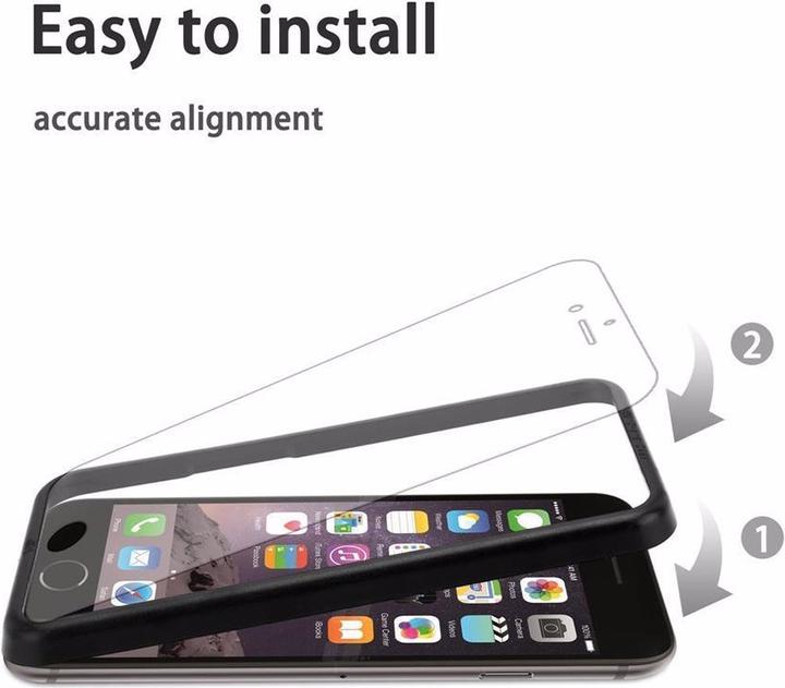 Produktbild Cadorabo Displayschutzglas mit Einbauhilfe (3 Stück, Apple iPhone 6, Apple iPhone 6s)