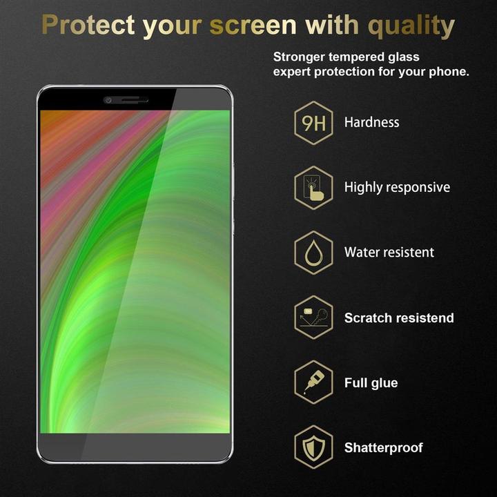 Actual product image Cadorabo Full screen display protection glass (1 Piece, Samsung Galaxy Note 8)