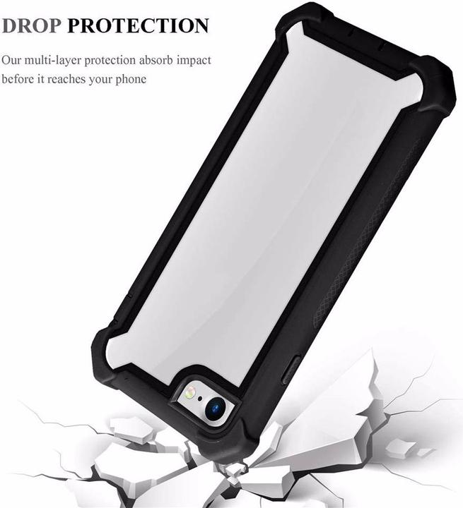 Produktbild Cadorabo Hybrid 2-in-1 Acrylic Cover (Apple iPhone SE (2nd Gen), Apple iPhone 7)
