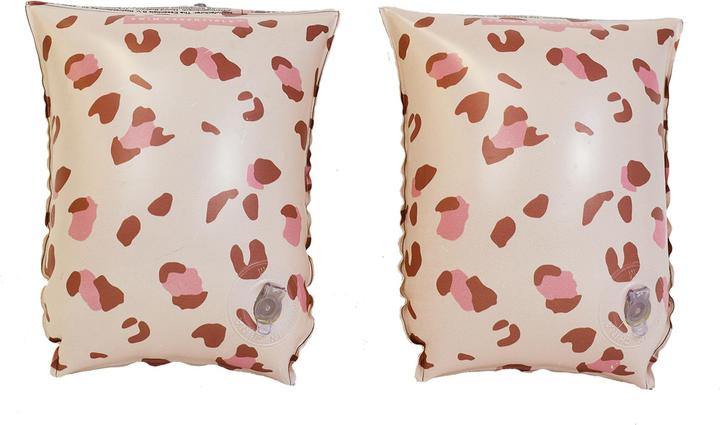 Swim Essentials Flotteurs 2-6 ans Leopard Old Pink