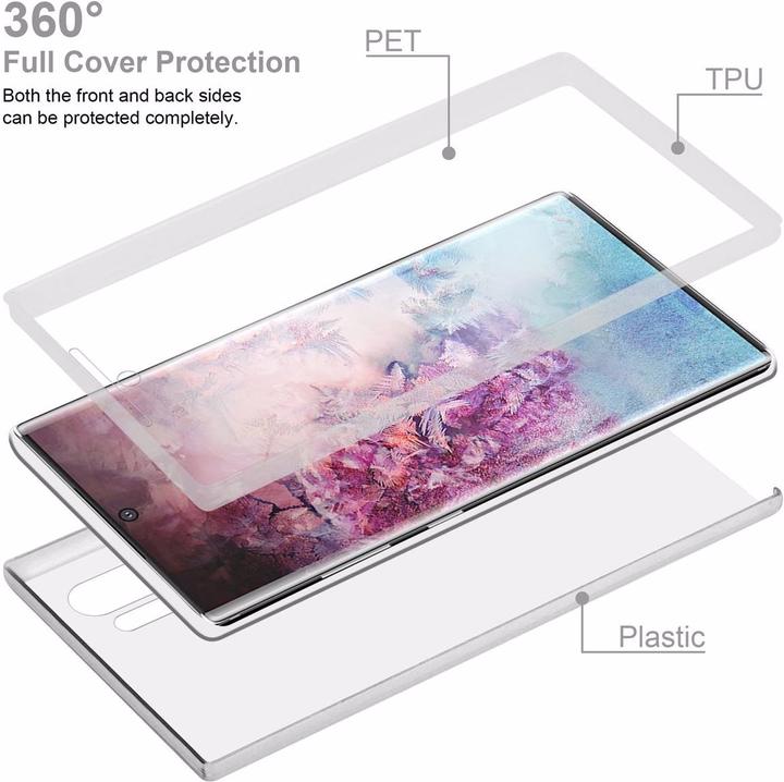 Productafbeelding Cadorabo TPU 360 graden hoesje (Samsung Galaxy Note 10 Plus)