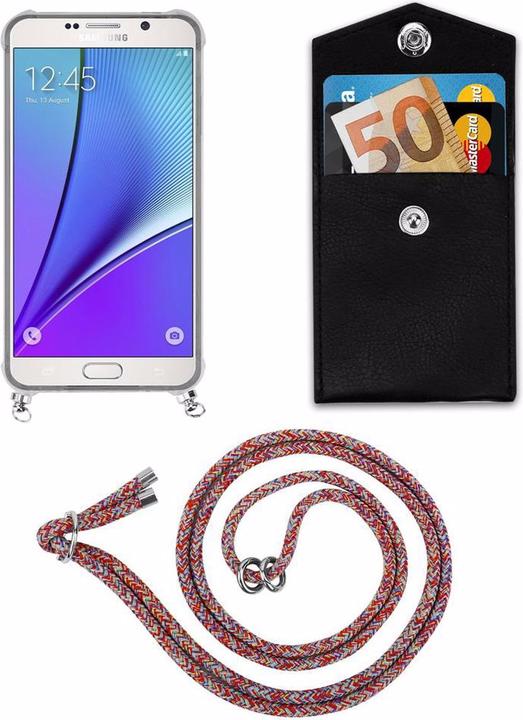 Produktbild Cadorabo TPU Handy Kette SILBER Cover
