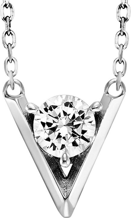 Immagine prodotto Julie Julsen Halskette mit Anhänger Triangle (Argento 925)