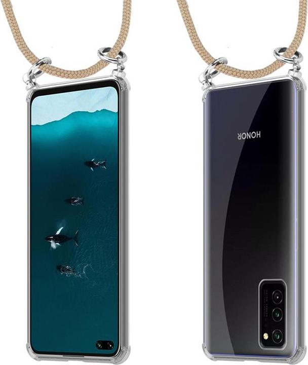Produktbild Cadorabo TPU Handy Kette SILBER Cover