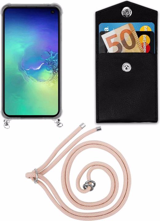 Produktbild Cadorabo TPU Handy Kette SILBER Cover