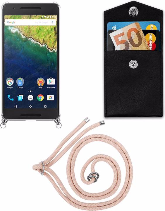 Produktbild Cadorabo TPU Handy Kette SILBER Cover