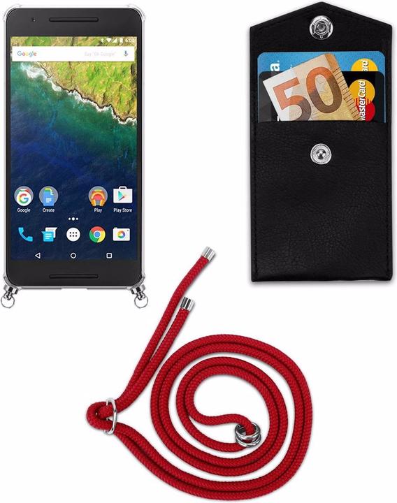 Produktbild Cadorabo TPU Handy Kette SILBER Cover