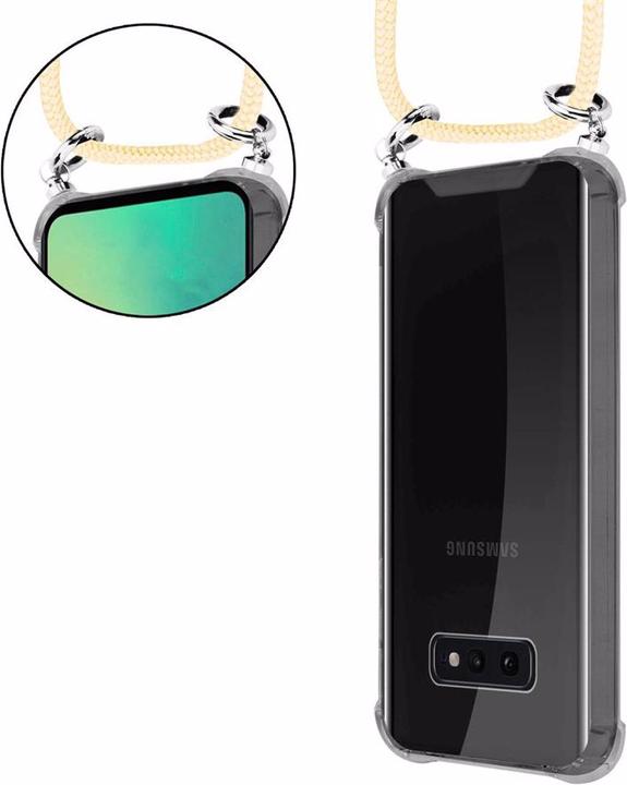 Produktbild Cadorabo TPU Handy Kette SILBER Cover