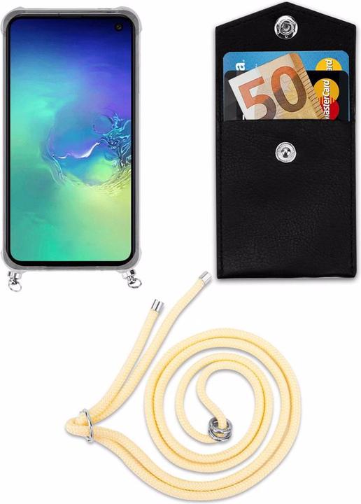 Produktbild Cadorabo TPU Handy Kette SILBER Cover