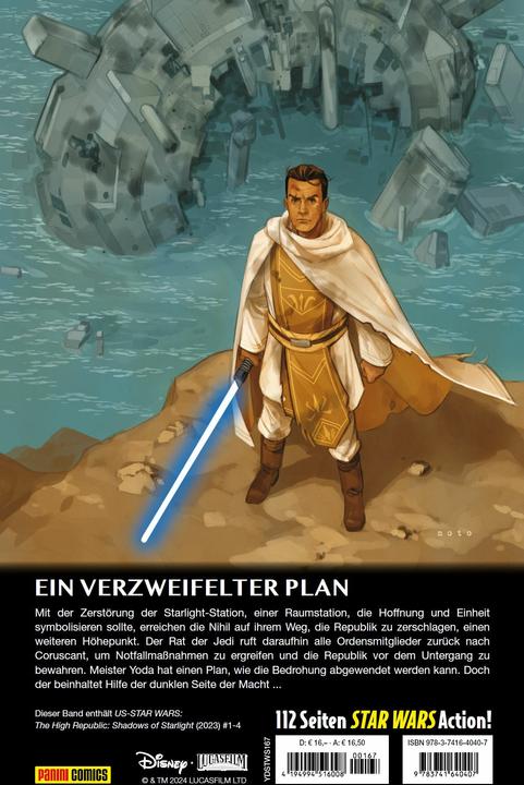 Produktbild Panini Star Wars Comics: Die Hohe Republik - Die Schatten von Starlight (Deutsch, Ibrahim Roberson, Charles Soule, Marika Cresta, David Messina, Jethro Morales, 2024)