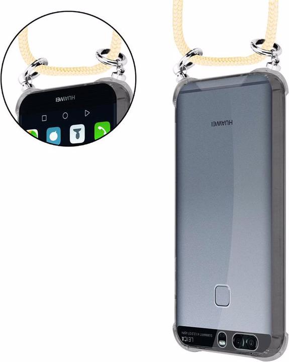 Produktbild Cadorabo TPU Handy Kette SILBER Cover