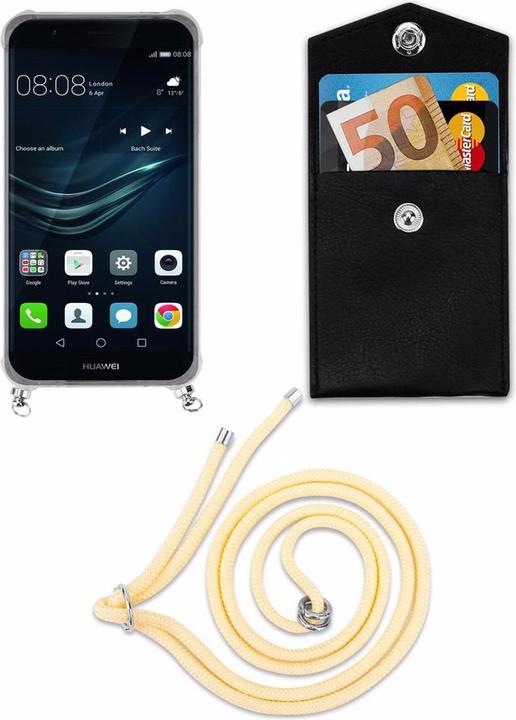 Produktbild Cadorabo TPU Handy Kette SILBER Cover