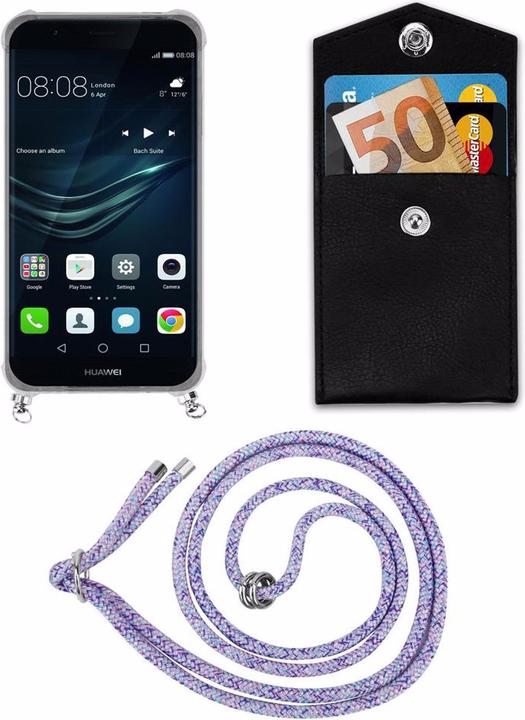 Produktbild Cadorabo TPU Handy Kette SILBER Cover