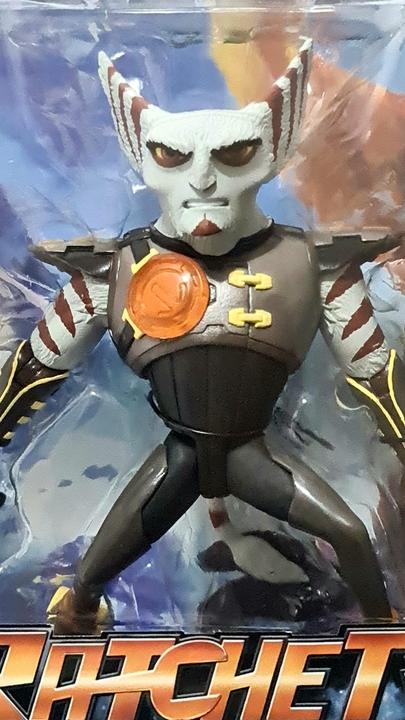 Actual product image DC Direct Ratchet & Clan Future Series 2 Action Figures Azimuth with Orvus