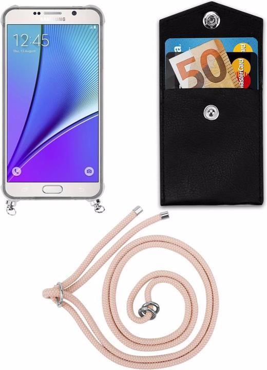 Produktbild Cadorabo TPU Handy Kette SILBER Cover