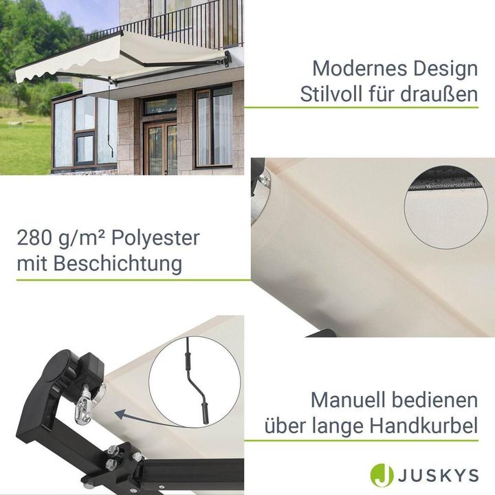 Image du produit Juskys Gelenkarmmarkise (4 m)