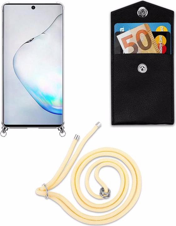 Produktbild Cadorabo TPU Handy Kette SILBER Cover