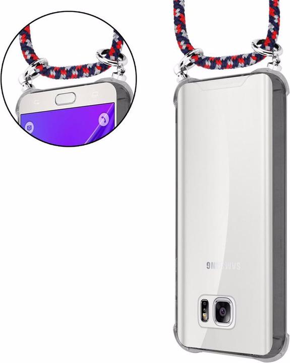 Produktbild Cadorabo TPU Handy Kette SILBER Cover