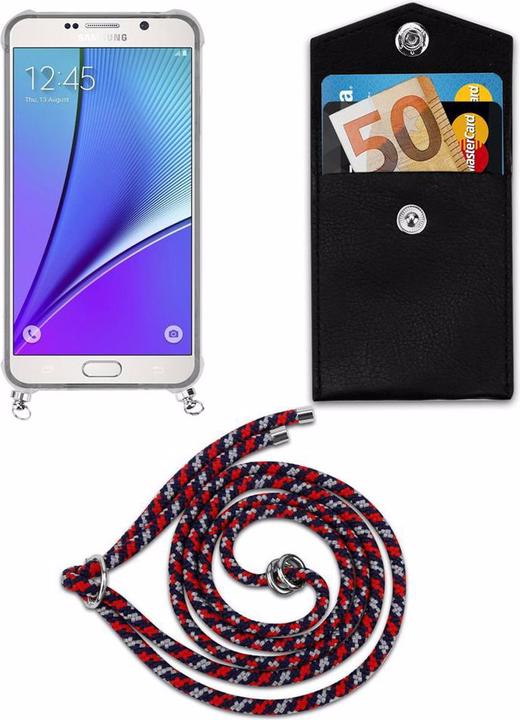Produktbild Cadorabo TPU Handy Kette SILBER Cover