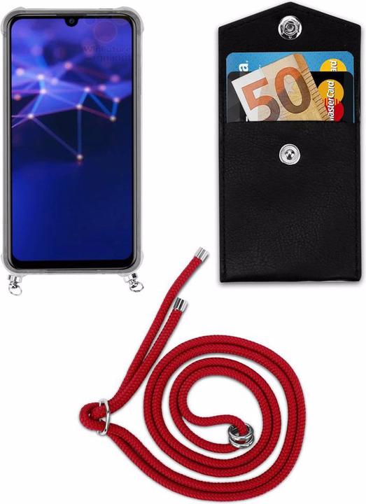 Produktbild Cadorabo TPU Handy Kette SILBER Cover