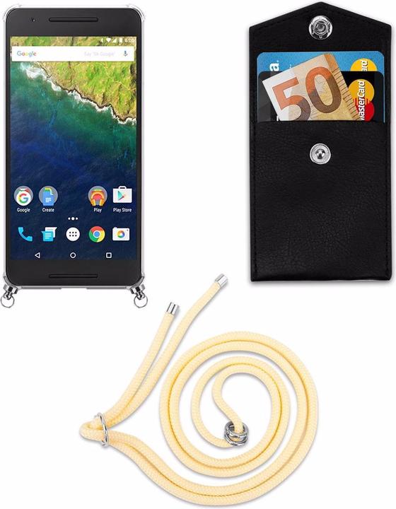 Produktbild Cadorabo TPU Handy Kette SILBER Cover