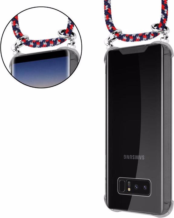 Produktbild Cadorabo TPU Handy Kette SILBER Cover