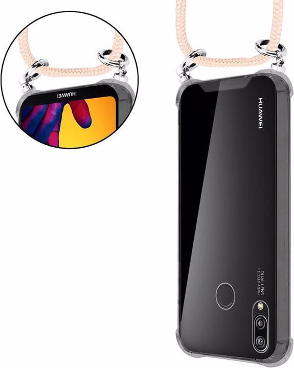Produktbild Cadorabo TPU Handy Kette SILBER Cover