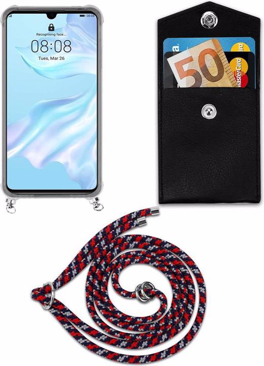 Produktbild Cadorabo TPU Handy Kette SILBER Cover