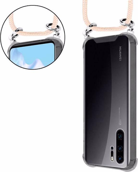 Actual product image Cadorabo TPU Mobile Phone Chain SILVER Cover