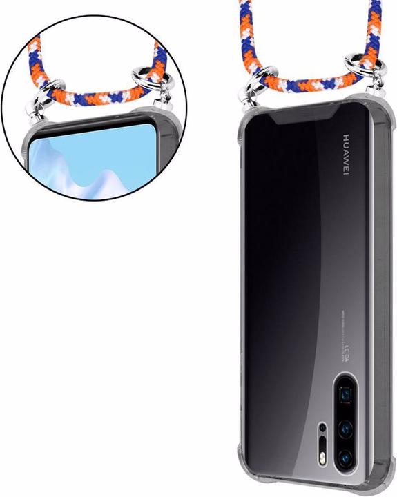 Produktbild Cadorabo TPU Handy Kette SILBER Cover