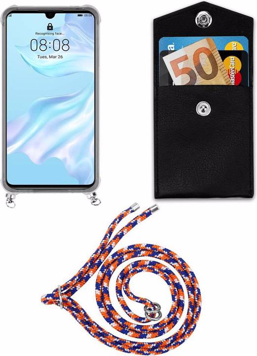 Produktbild Cadorabo TPU Handy Kette SILBER Cover