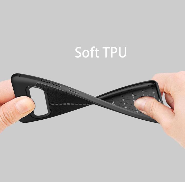 Image du produit Cadorabo TPU Cover similicuir structure (Samsung Galaxy S10 5G)