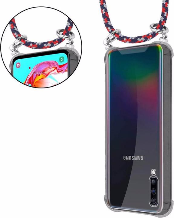 Produktbild Cadorabo TPU Handy Kette SILBER Cover