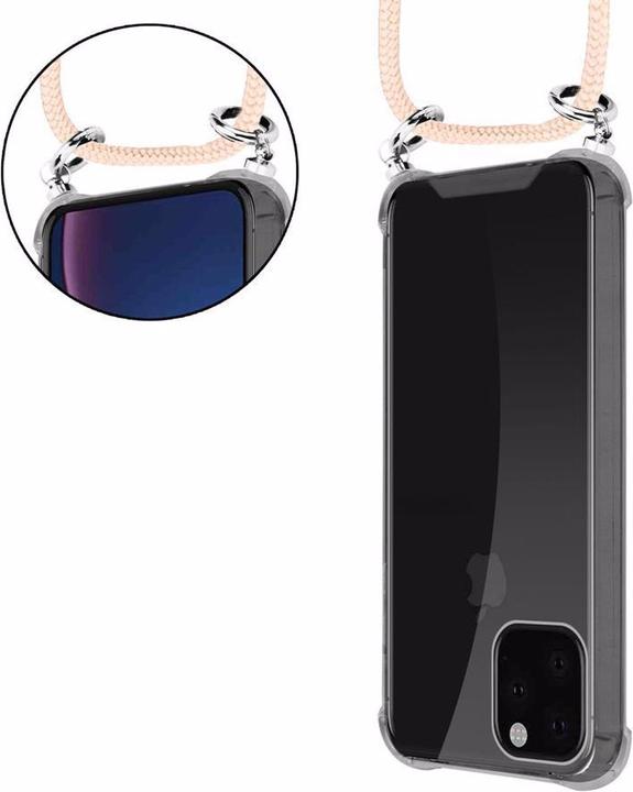 Produktbild Cadorabo TPU Handy Kette SILBER Cover
