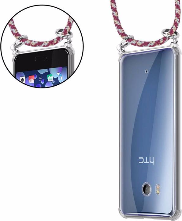 Produktbild Cadorabo TPU Handy Kette SILBER Cover