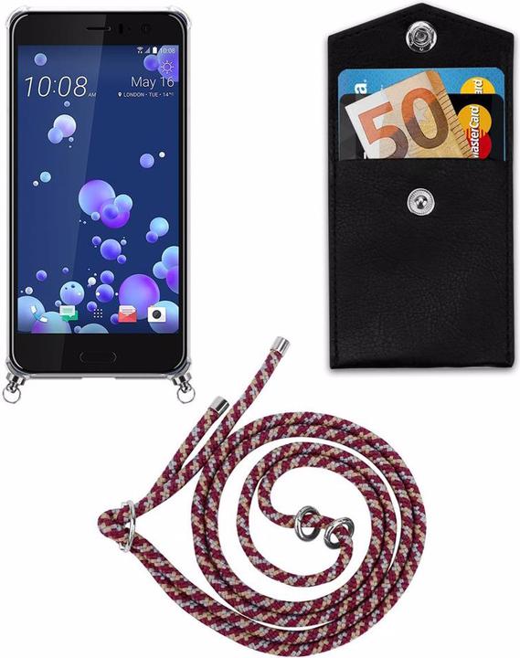 Produktbild Cadorabo TPU Handy Kette SILBER Cover