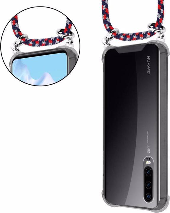 Produktbild Cadorabo TPU Handy Kette SILBER Cover