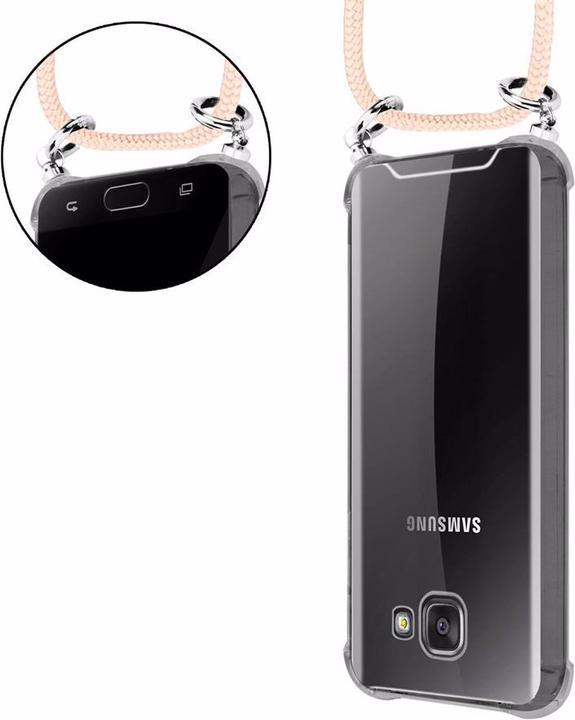 Produktbild Cadorabo TPU Handy Kette SILBER Cover