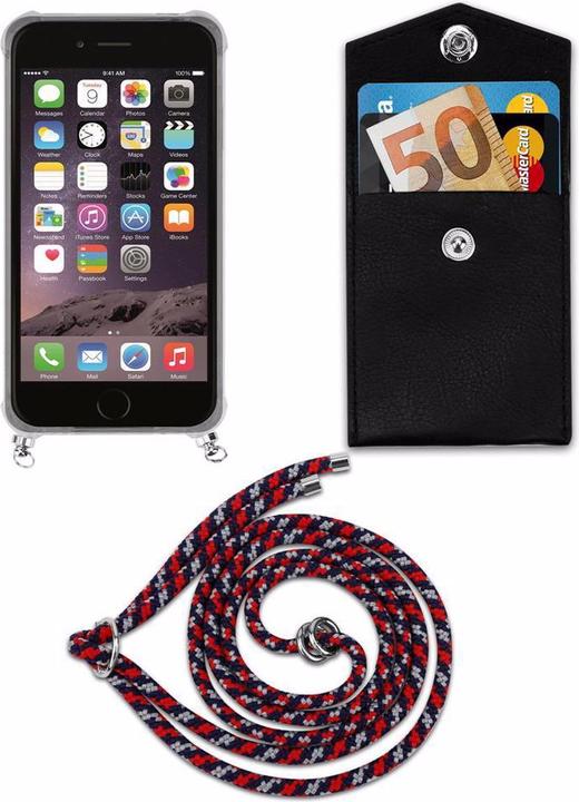 Produktbild Cadorabo TPU Handy Kette SILBER Cover