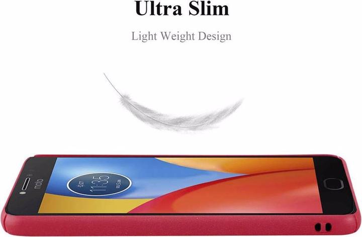 Actual product image Cadorabo Hard Cover Frosty Cover (Motorola Moto E4)